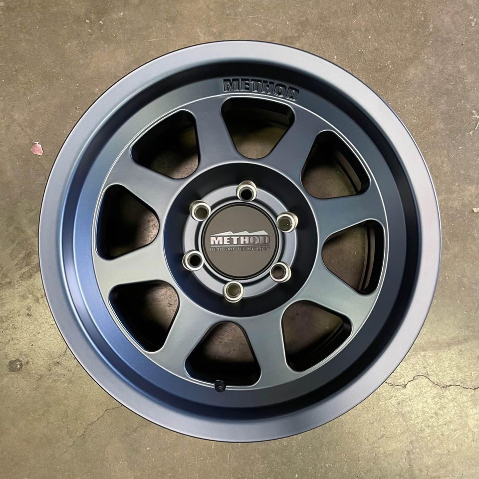 Method MR701 17x8.5 +0 6x139.7 Bahia Blue (Set of 4) MR70178560600