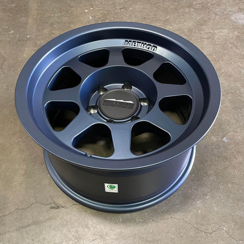 Method MR701 17x8.5 +0 6x139.7 Bahia Blue (Set of 4) MR70178560600