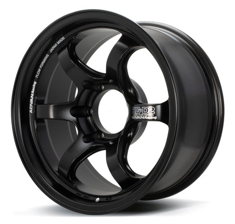 Advan RG-D2 Truck 17x8.5 -10 6x139.7 Semi-Gloss Black (Set of 5) YAT7H-10KUA