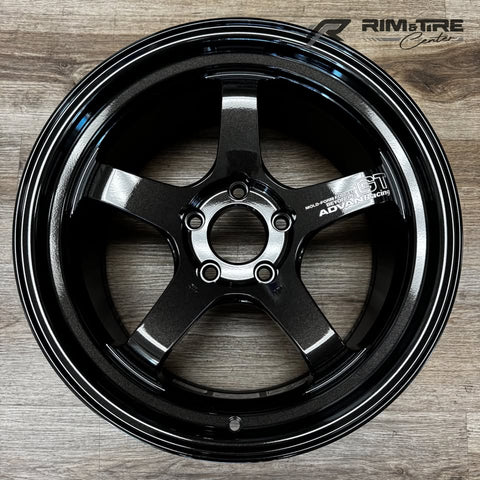 Advan GT Beyond-R 18x10 +40 5x120 Racing Titanium Black (Set of 4) YAQC8K40WTB
