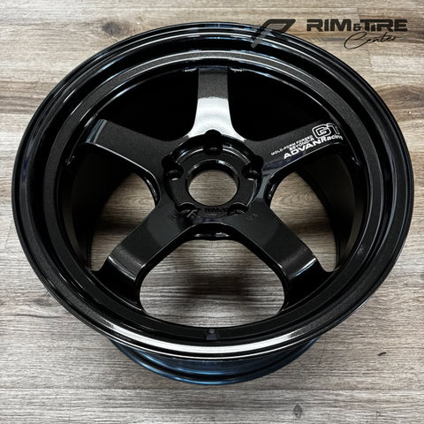 Advan GT Beyond-R 18x10 +40 5x120 Racing Titanium Black (Set of 4) YAQC8K40WTB