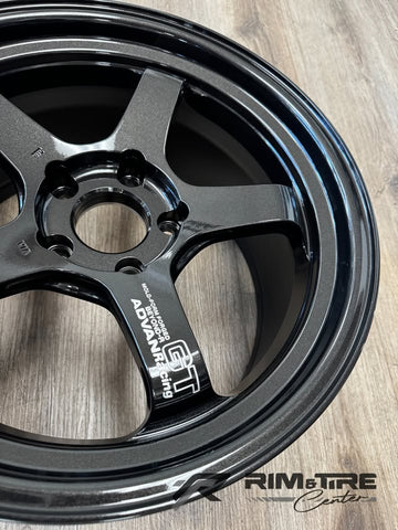 Advan GT Beyond-R 18x10 +40 5x120 Racing Titanium Black (Set of 4) YAQC8K40WTB