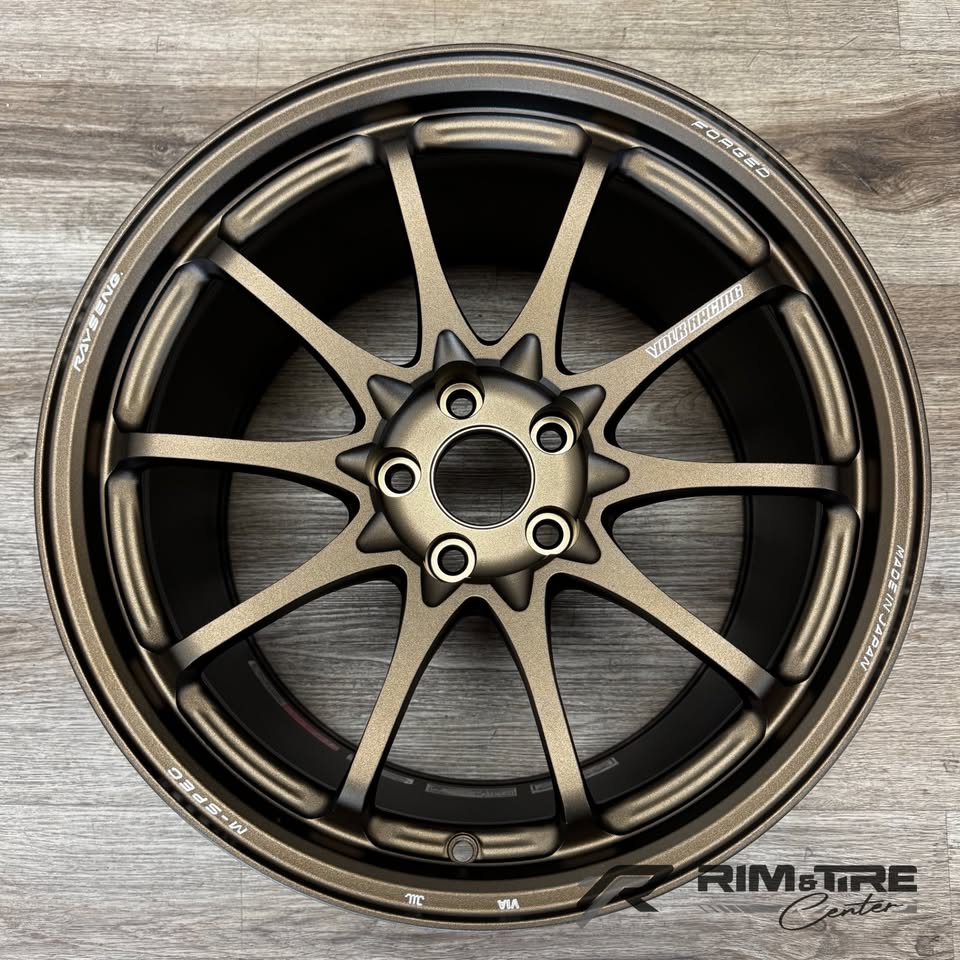 Volk Racing CE28N+ 18x9.5 +22/18x11 +34 5x112 Bronze (Staggered, Set of 4) WV2PMX22MA/WV2PMAE34MA