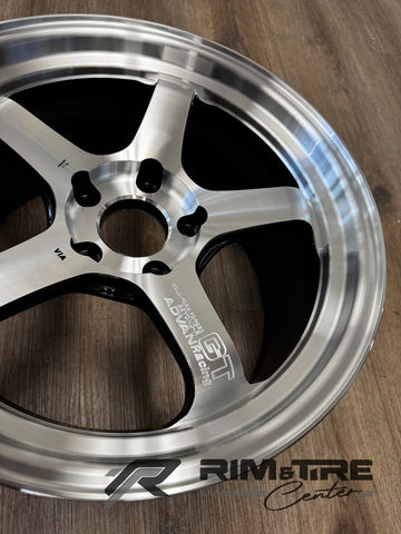 Advan GT Beyond-R 18x10 +40 5x120 Machining & Diamond Cut (Set of 4) YAQC8K40WMDC