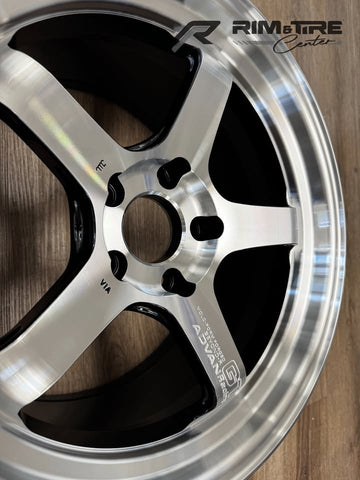 Advan GT Beyond-R 18x10 +40 5x120 Machining & Diamond Cut (Set of 4) YAQC8K40WMDC