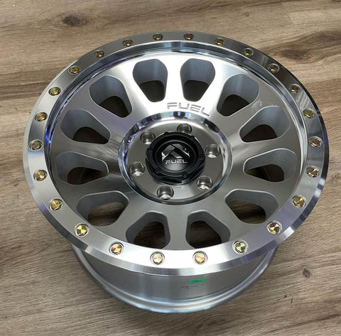 Fuel Off-Road D647 Vector 17x8.5 +7 6x139.7 Machined (Set of 4) D64717858350