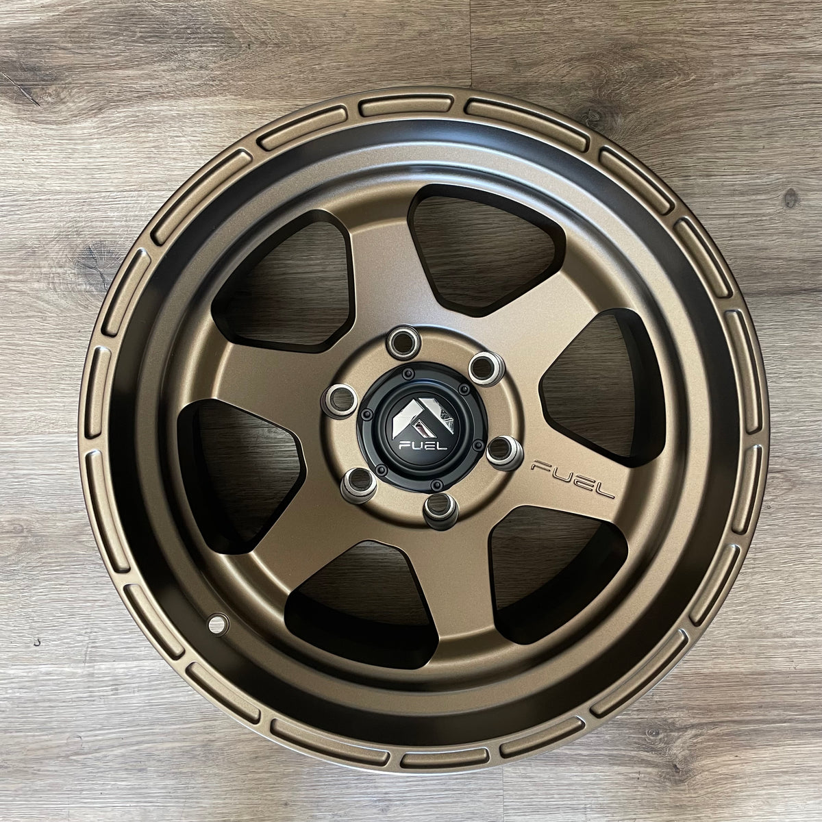 Fuel Off-Road D666 Shok 17x9 -12 6x139.7 Bronze (Set of 4) D66617908445