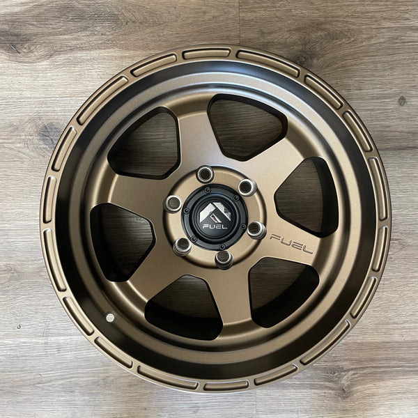 Fuel Off-Road D666 Shok 17x9 +1 6x139.7 Bronze (Set of 4