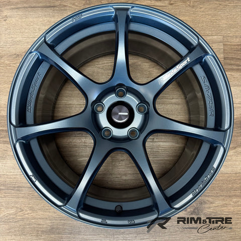 Weds SA75R 18x9.5 +39 5x114.3Matte Blue (Set of 4) 74728