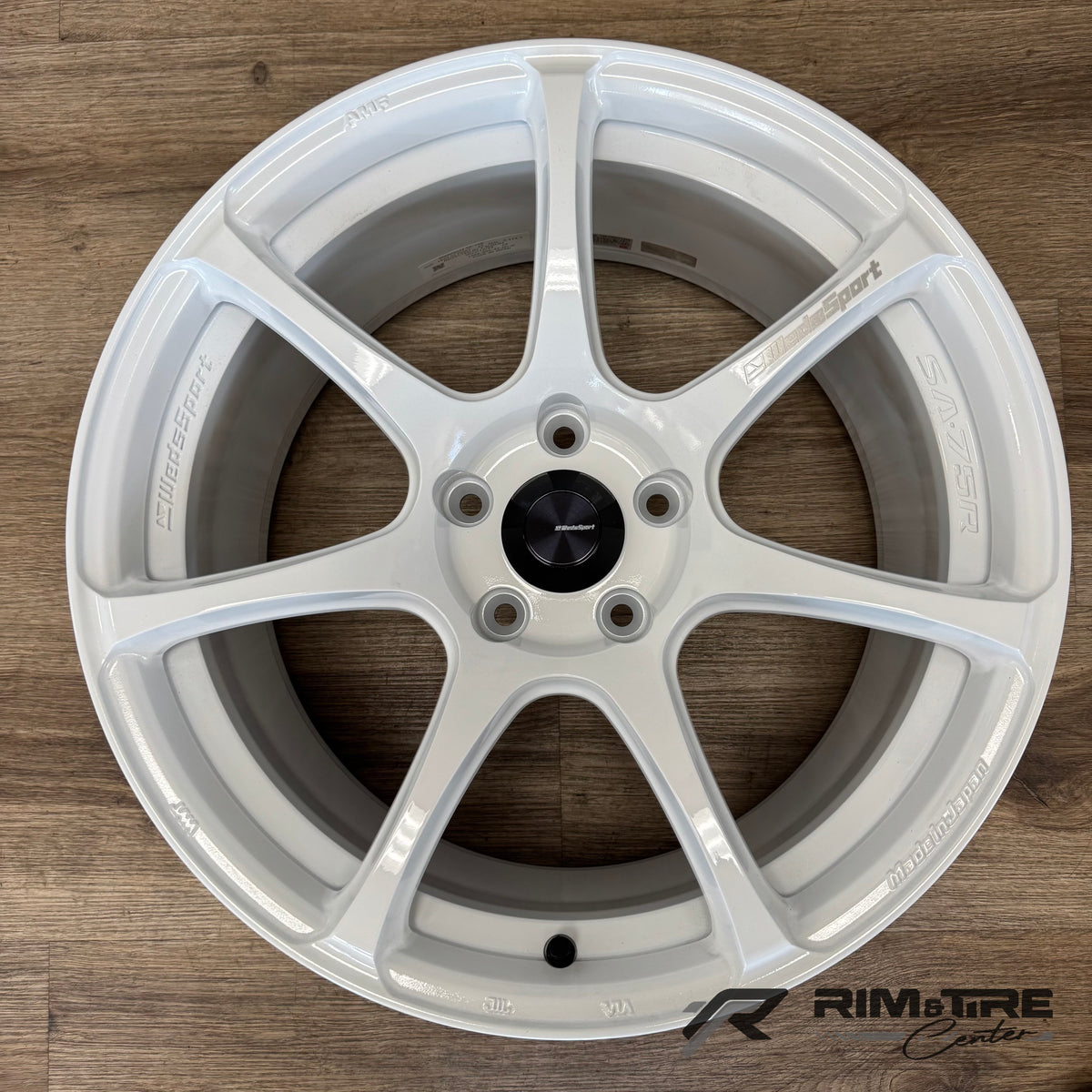 Weds SA75R 18x9.5 +39 5x114.3 Circuit White (Set of 4) 74727