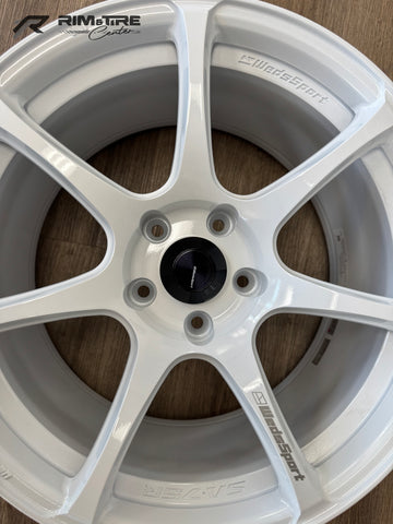 Weds SA75R 18x9.5 +39 5x114.3 Circuit White (Set of 4) 74727