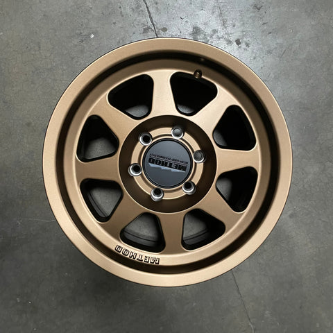 Method MR701 17x8.5 +0 6x139.7 Bronze (Set of 4) MR70178560900