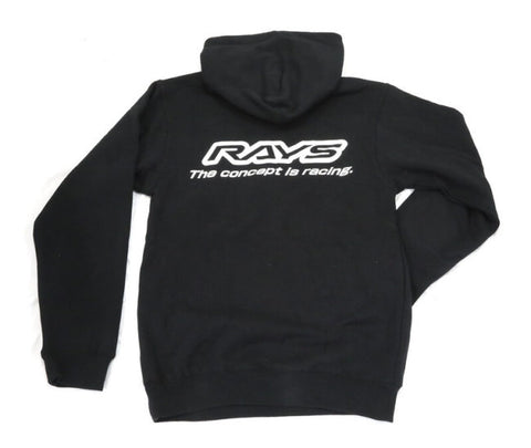 RAYS “CONCEPT IS RACING” 20S Pullover Hoodie (Black)