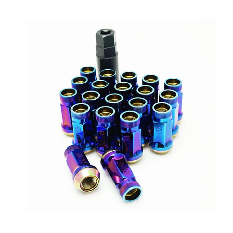 Muteki Lug Nut Set | SR45R | 12x1.5 20PC | Burned Blue | 32936UN