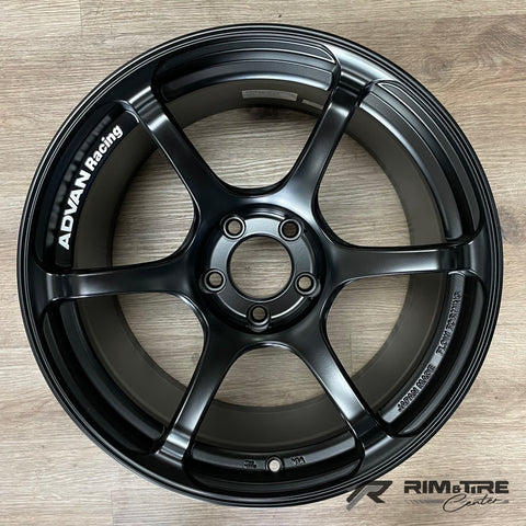 Advan RG4 18x9.5 +45 5x120 Semi Gloss Black (Set of 4) YA48J45WSB