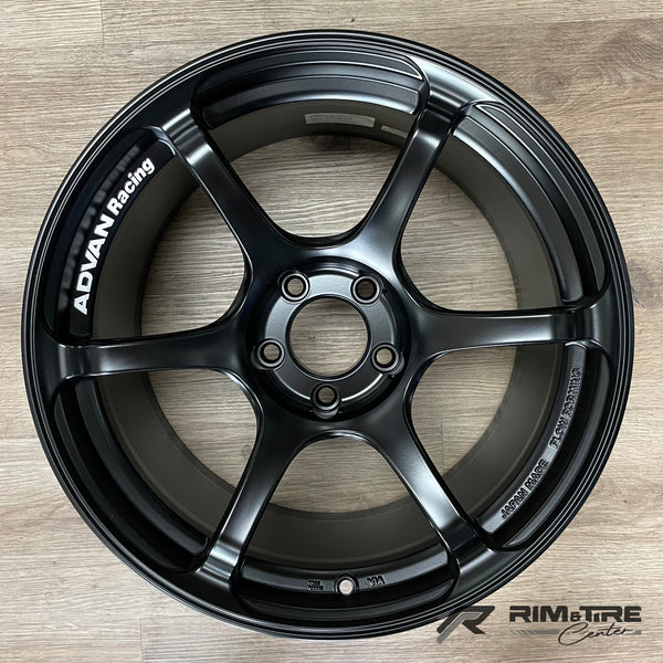 Advan RG4 18x9.5 +45 5x100 Semi Gloss Black (Set of 4) YA48J45DSB