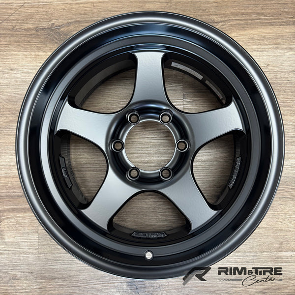 Weds HaseSpec II 17X8.5 -6 6x139.7 Circuit Black (Set of 4 ) 42310