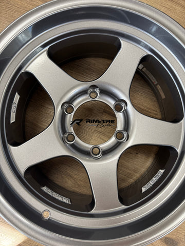 Weds HaseSpec II 17X8.5 -6 6x139.7 Light Gunmetallic (Set of 4 ) 42288