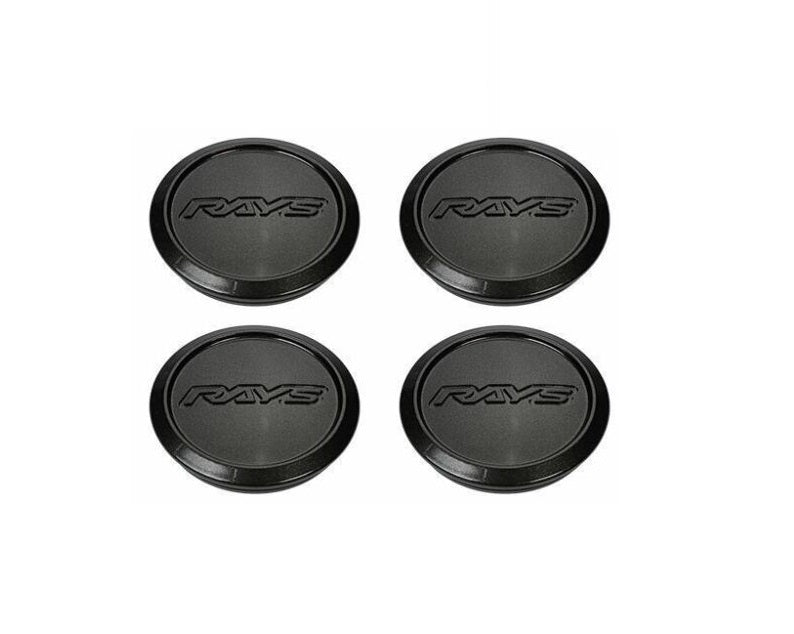 Rays Volk Racing Center Cap Low Type Blast Black 4PC WCULTRATR2