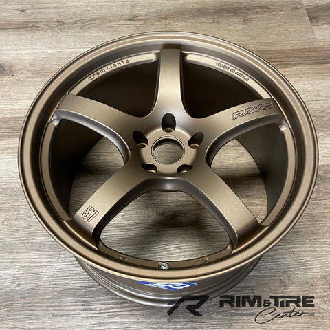 Gram Lights 57CR 19x9.5 +25/19x10.5 +35 5x112 Bronze II (Staggered, Set of 4) WGCR425MA2/WGCR635MA2