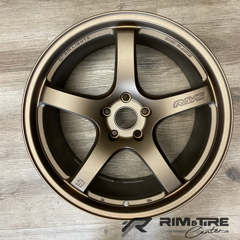 Gram Lights 57CR 19x9.5 +25/19x10.5 +35 5x112 Bronze II (Staggered, Set of 4) WGCR425MA2/WGCR635MA2