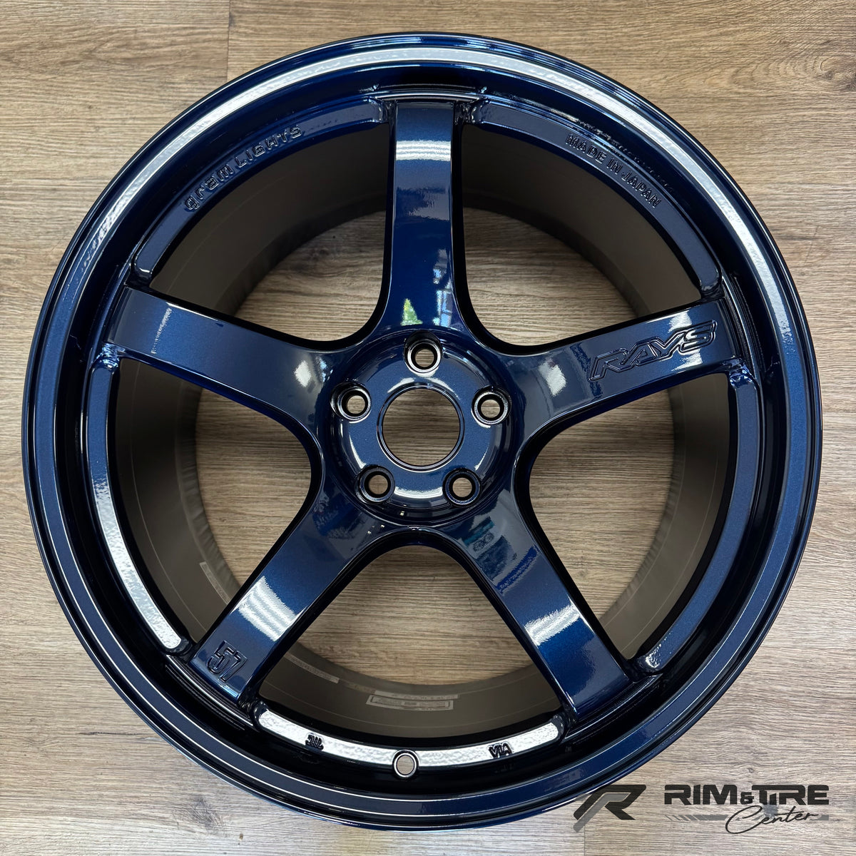 Gram Lights 57CR 19x9.5 +25/19x10.5 +35 5x112 Eternal Blue (Staggered, Set of 4) WGCR425MEBP/WGCR635MEBP