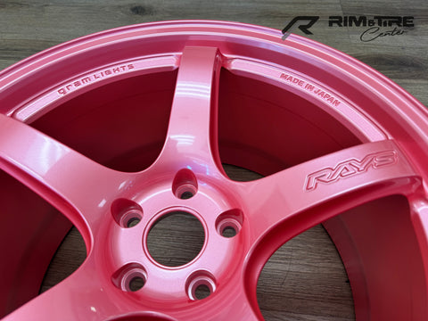Gram Lights 57CR 19x9.5 +25/19x10.5 +35 5x112 Sakura Pink (Staggered, Set of 4) WGCR425MPP/WGCR635MPP