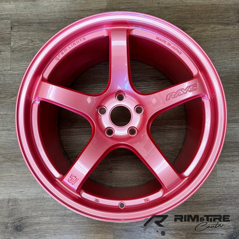Gram Lights 57CR 19x9.5 +25/19x10.5 +35 5x112 Sakura Pink (Staggered, Set of 4) WGCR425MPP/WGCR635MPP