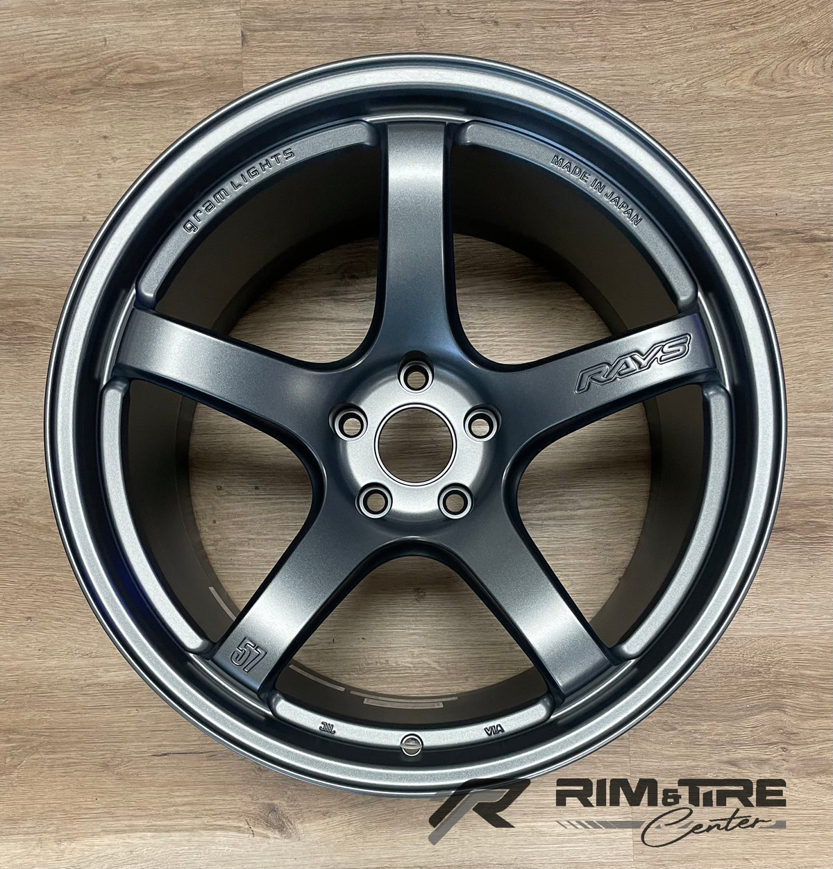 Gram Lights 57CR 19x9.5 +25/19x10.5 +35 5x112 GunBlue2 (Staggered, Set of 4) WGCR425MG2/WGCR635MG2