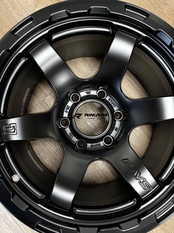 Rays Gram Lights 57DRX HD 17x8.5 -10 6x139.7 Semi Gloss Black (Set of 4) WGIHP-10KSB