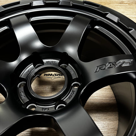 Rays Gram Lights 57DRX HD 17x8.5 -10 6x139.7 Semi Gloss Black (Set of 4) WGIHP-10KSB