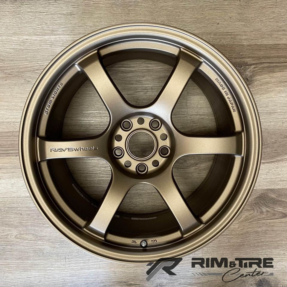 Rays Gram Lights 57DR 18x10.5 +22 5x114.3 Bronze II (Set of 4) WGIAC22EA2