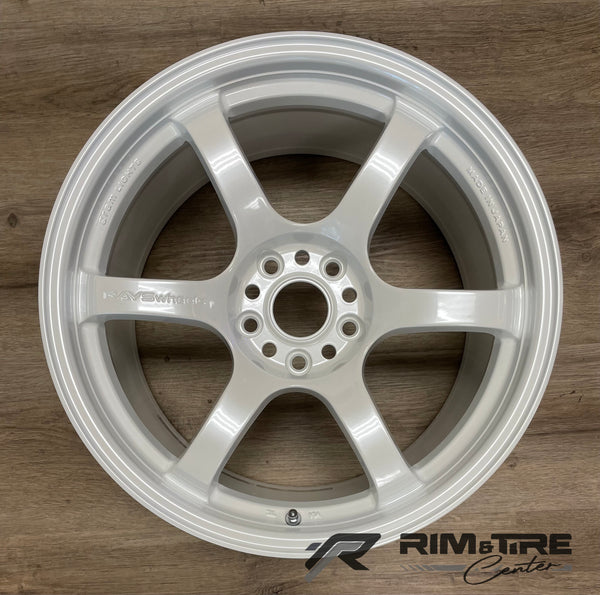 Rays Gram Lights 57DR 17x9 +38 5x100 Ceramic Pearl White (Set of 4