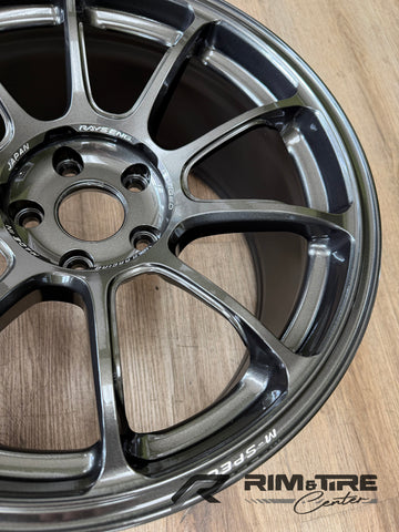 Volk Racing ZE40 M-Spec 18x9.5 +21 5x114.3 Diamond Dark Gunmetal (Set of 4) WKZMX21EMM