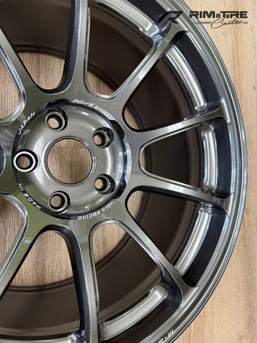 Volk Racing ZE40 M-Spec 18x9.5 +21 5x114.3 Diamond Dark Gunmetal (Set of 4) WKZMX21EMM