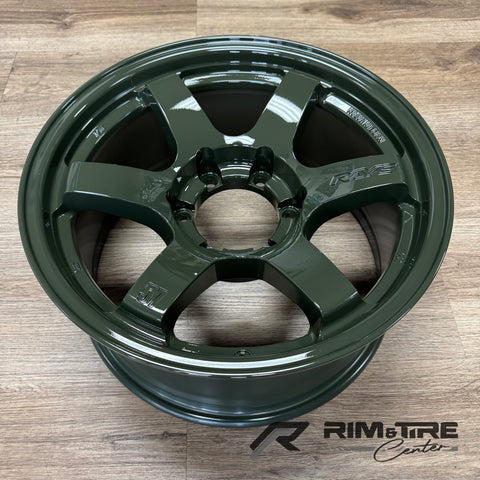 Rays Gram Lights 57DRX 17x8.5 +0 6x139.7 Jungle Green (Set of 4) WGIXO00KDXZ