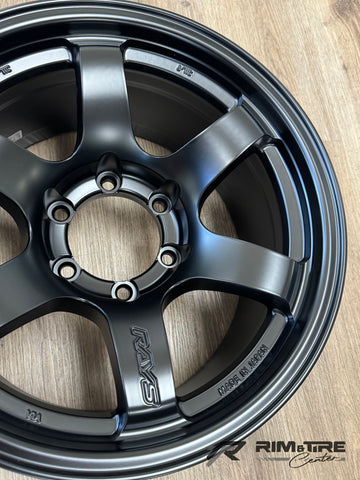 Rays Gram Lights 57DRX 17x8.5 +0 6x139.7 Semi Gloss Black (Set of 4) WGIXP00KSB