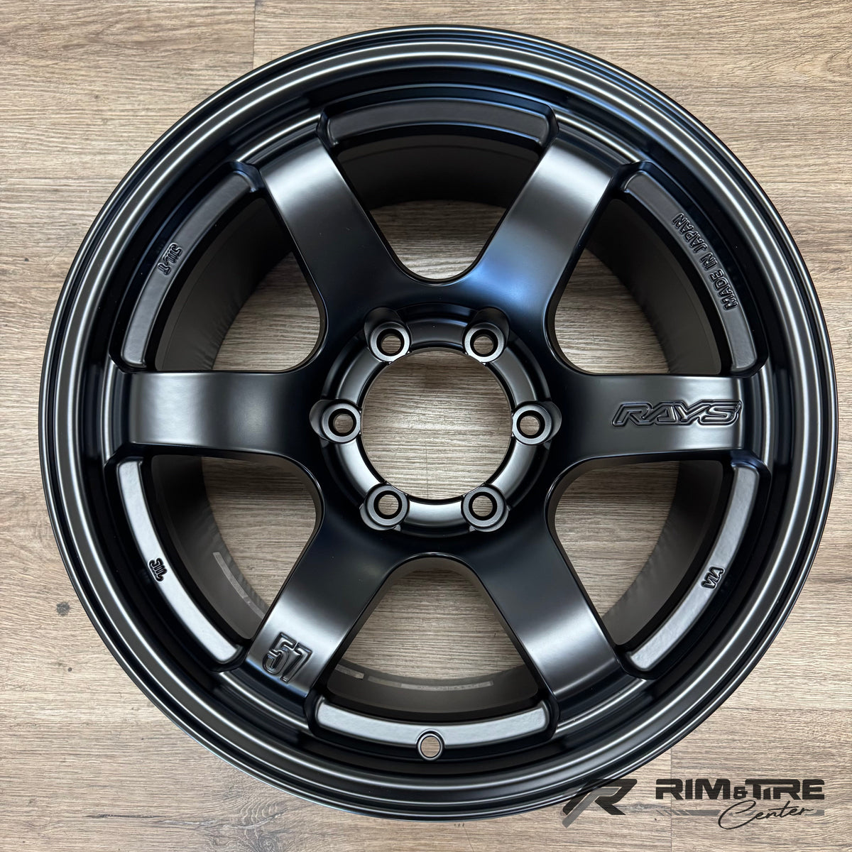 Rays Gram Lights 57DRX 17x8.5 +0 6x139.7 Semi Gloss Black (Set of 4) WGIXP00KSB
