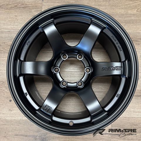 Rays Gram Lights 57DRX 17x8.5 +0 6x139.7 Semi Gloss Black (Set of 4) WGIXP00KSB