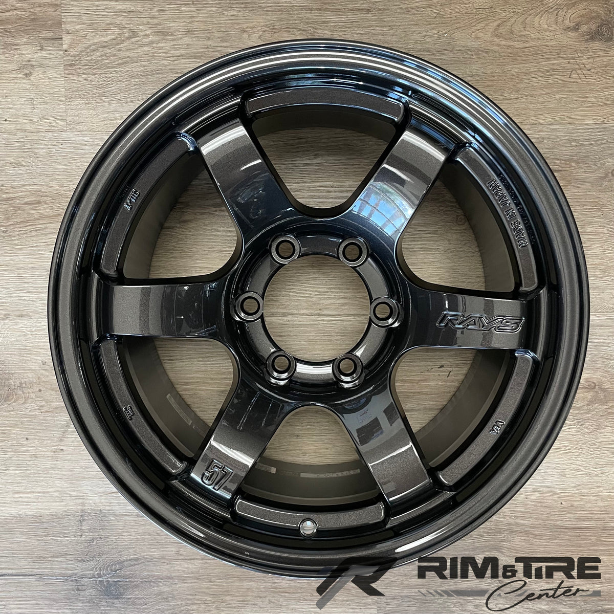 Rays Gram Lights 57DRX 17x8.5 +0 6x139.7 Super Dark Gunmetal (Single, 1 Wheel Only) WGIXP00KH8