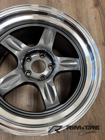 Volk Racing 21C 18x9.5 +22 /18x10.5 +30 5x112 Dark Gunmetal / Rim DC (Set of 4) WK2X22MVC/WK2AC30MVC