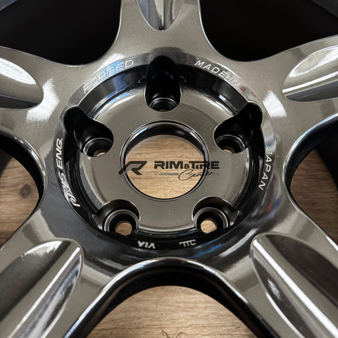 Volk Racing 21C Spec-PW  18x9.5 +20 5x114.3 Pressed Double Black (Set of 4) WK2X20EPW