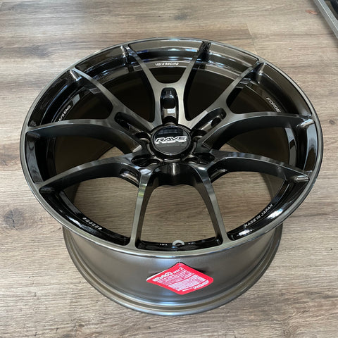 Volk Racing G025 DA/C 18x9.5 +22 5x114.3 Dark Amber Clear (Set of 4) WKC0X22EDA