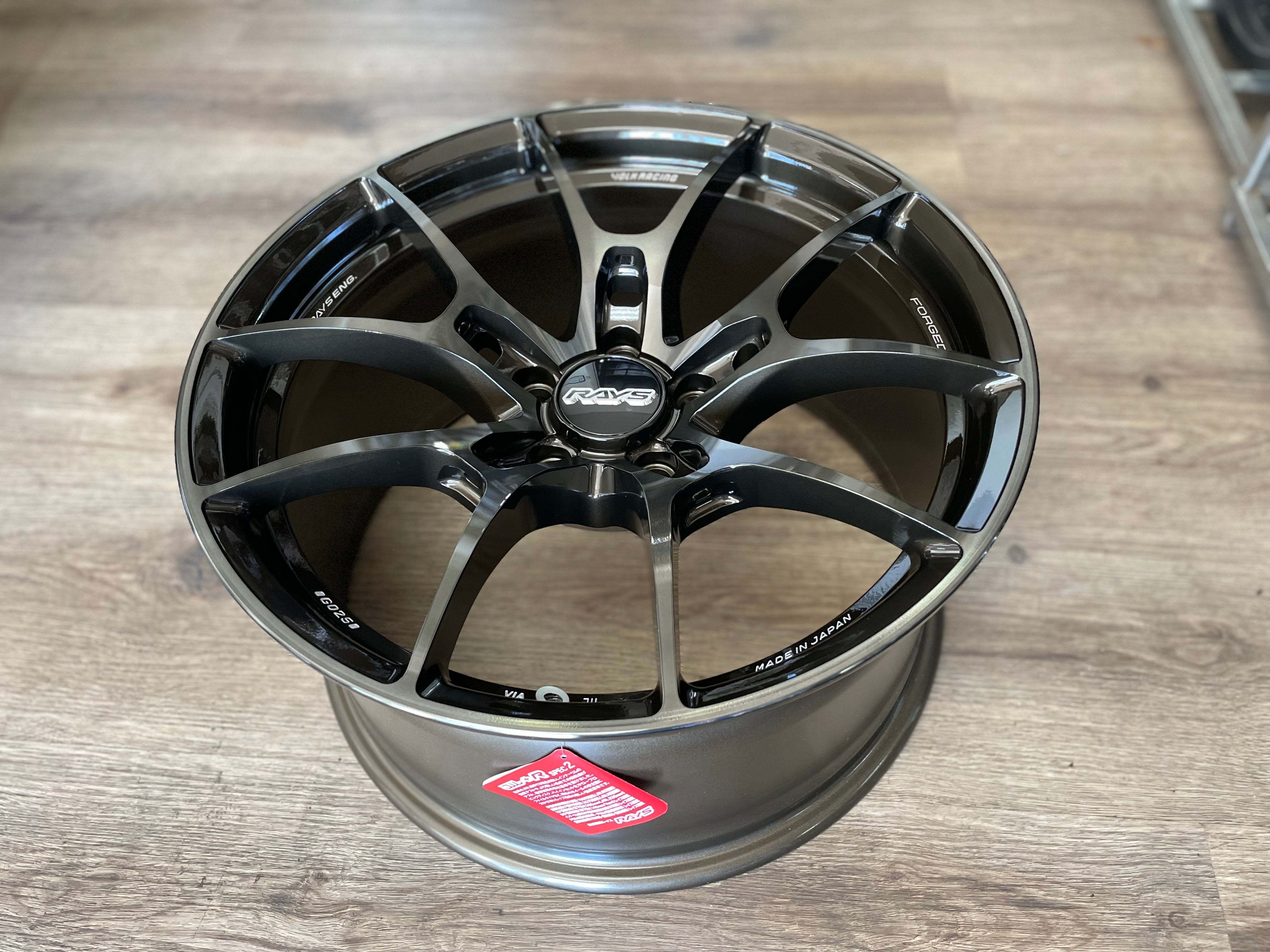Go025 Rims Volk Racing G025 DA/C 18x9.5 +22 5x114.3 Dark Amber Clear (Set of 4) W ...