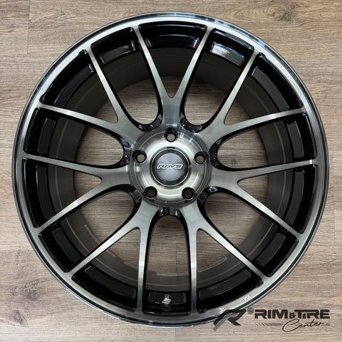Volk Racing G27 19x9.5 +36 5x120 Pressed Black Clear (Set of 4) WGCRQ22EEBP