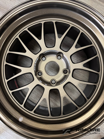 Volk Racing 21A 18x9.5 +22/18x10.5 +22 5x120 Bronze (Set of 4) WKJX22WA/WKJAC22WA