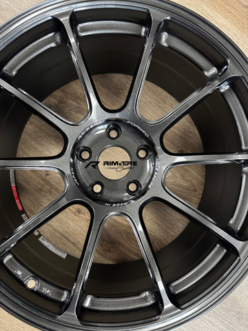 Volk Racing ZE40 M-Spec 19x9.5 +22 5x114.3 Diamond Dark Gunmetal (Set of 4) WKZM422EMM