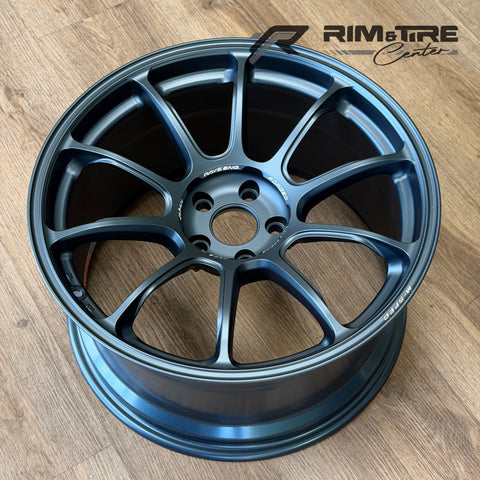 Volk Racing ZE40 M-Spec 19x9.5 +22/19x10.5 +35 5x112 Matte Blue Gunmetal (Set of 4) WKZM422MMEG/WKZM635MMEG