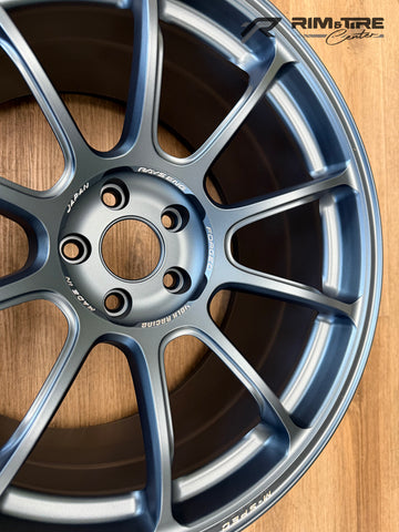 Volk Racing ZE40 M-Spec 19x9.5 +22/19x10.5 +35 5x112 Matte Blue Gunmetal (Set of 4) WKZM422MMEG/WKZM635MMEG