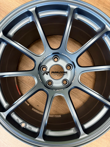 Volk Racing ZE40 M-Spec 19x9.5 +22/19x10.5 +35 5x112 Matte Blue Gunmetal (Set of 4) WKZM422MMEG/WKZM635MMEG